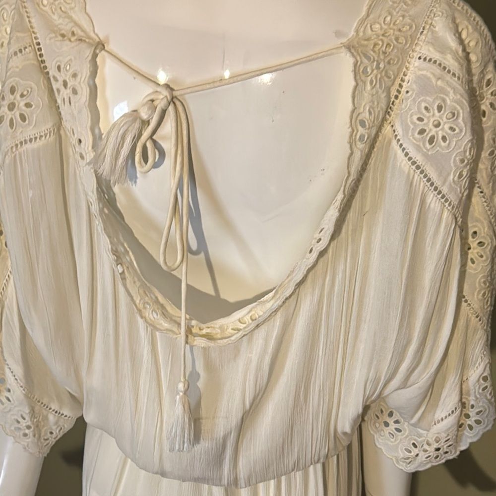 Surf Gypsy coastal cowgirl  Maxi Dress Swim Cover-Up-Women - Picture 7 of 10
